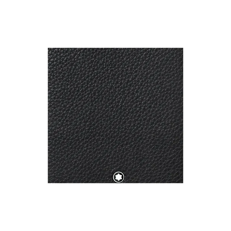MONTBLANC Leather Card Holder, Passport Holder Regular Unisex Black-2