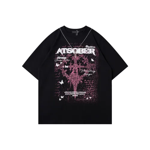 VINMUK Drop Shoulder Sleeve T Shirt Unisex