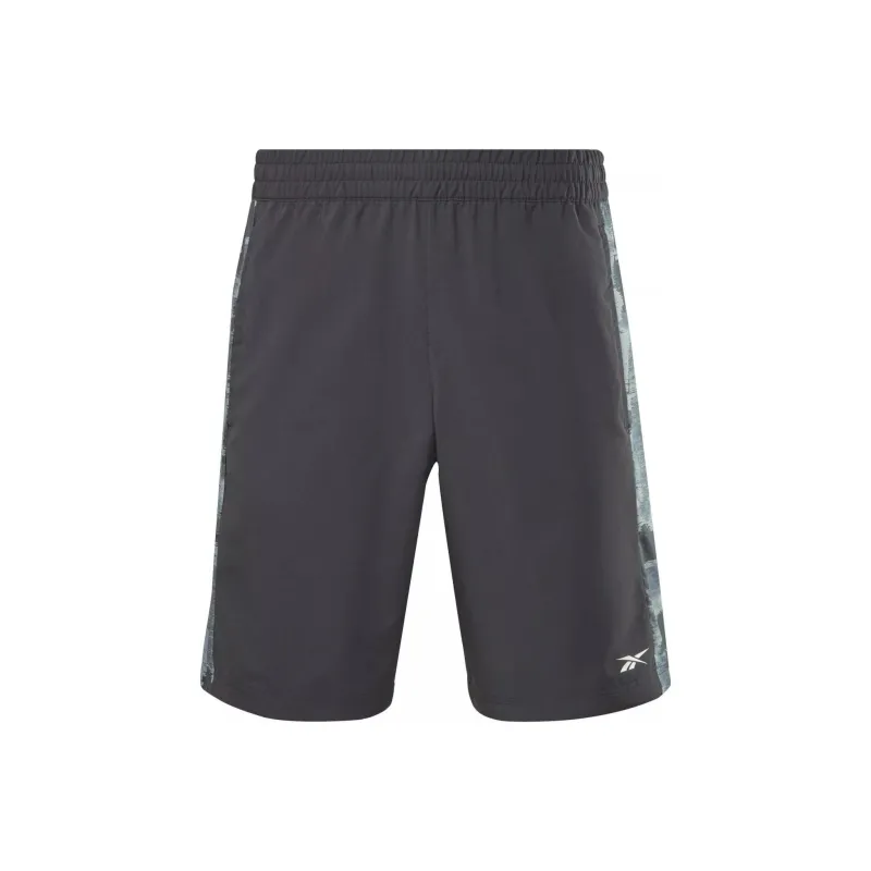 Reebok TRAIN CAMO WOVEN SHORT Sports Shorts Men's Dark Gray-0
