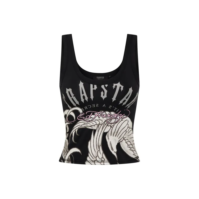 Ed Hardy x Trapstar Trapstar Collaboration FW24 Tank Tops Women's Black-0