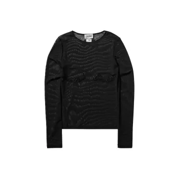 Jean Paul Gaultier Flocked logo T shirt