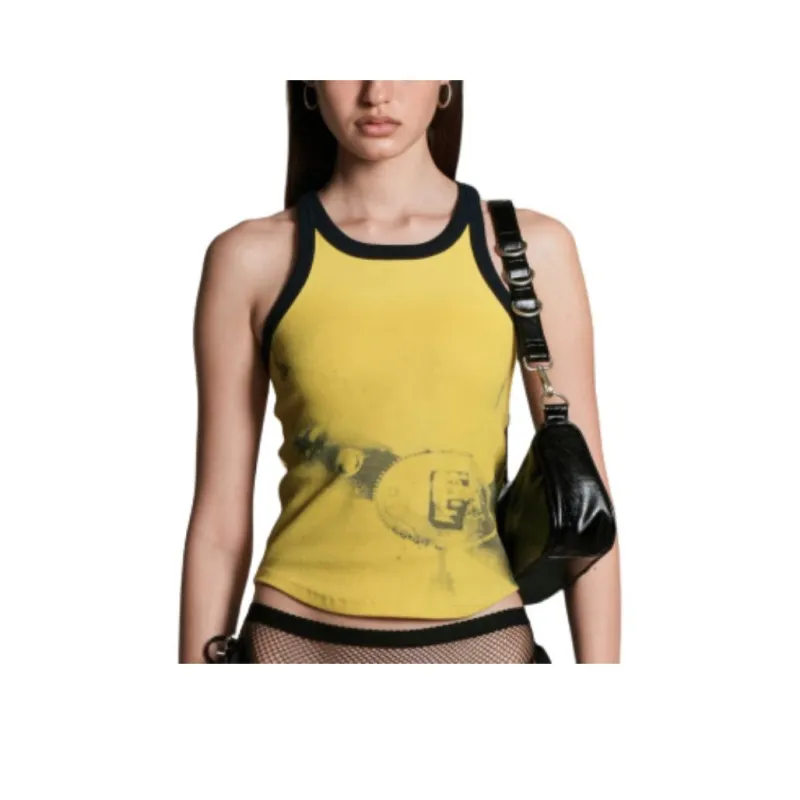 GRAILZ Tank Tops Women's Yellow-0