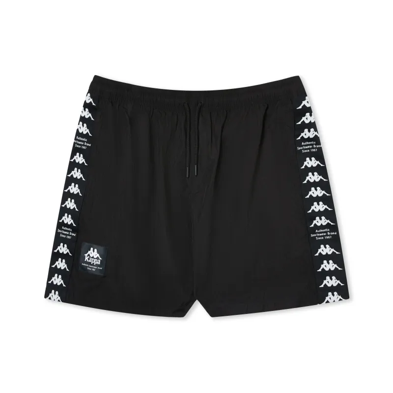 Kappa Summer Casual Shorts Men's Black-0