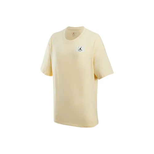 Jordan T Shirt Women's Cotton Fabric White