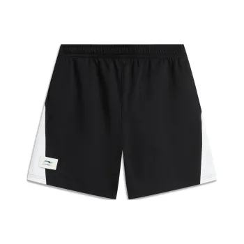 LiNing In My Name Casual Shorts Unisex Black Standard White