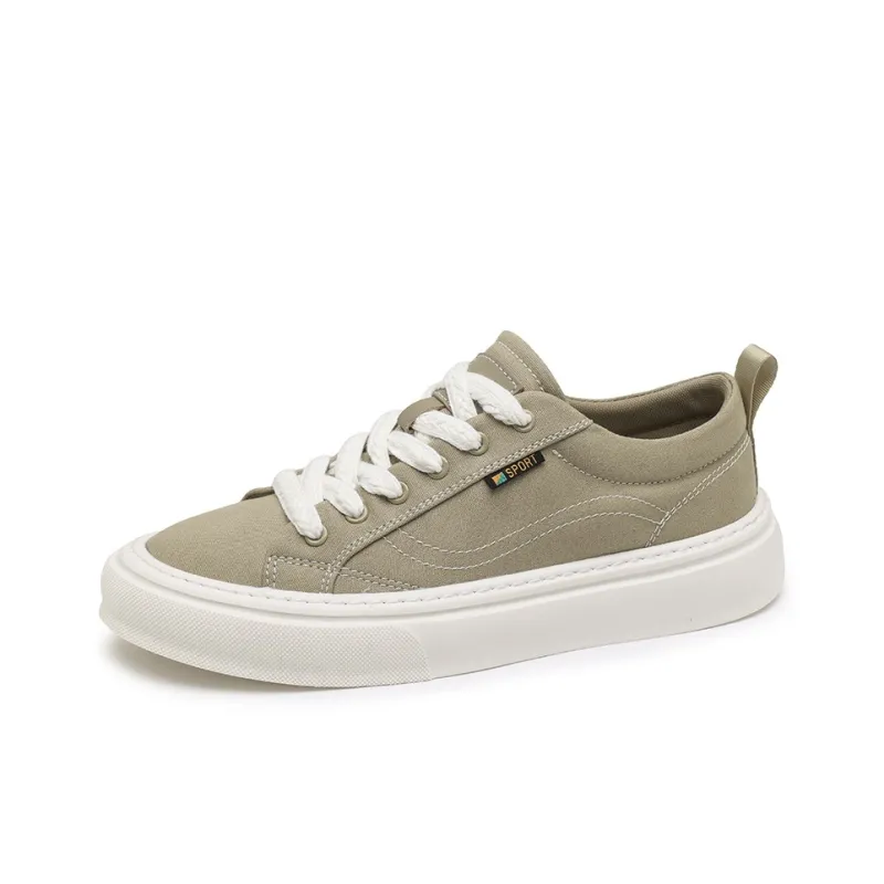 X ZONE Lightweight Height Increasing Low Top Canvas Shoes Men's-8