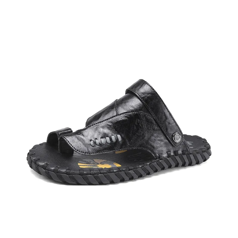 Dunnu Beach Sandals Men Black-1