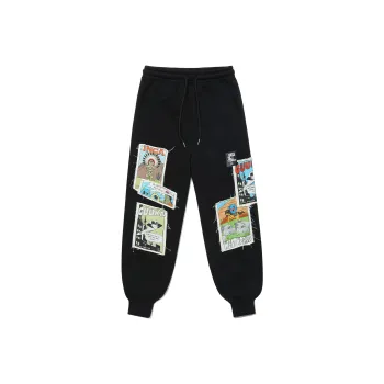 Guuka Casual Pants Unisex Black