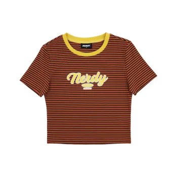Nerdy T-Shirts Women's Saffron