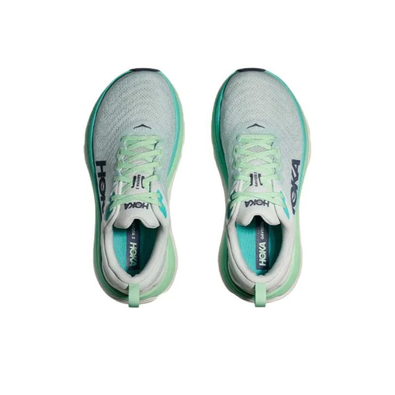 HOKA ONE ONE Gaviota 5 Cushioning, Wear Resistant Low Top Running Shoes Women's Fresh Green-3