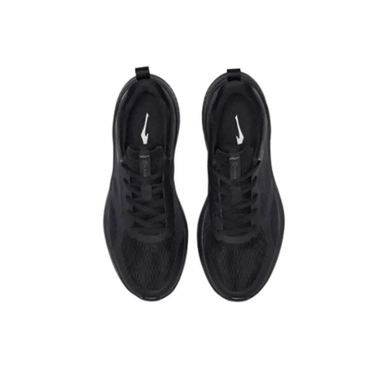 Erke Cushioning, Slip Resistant, And Abrasion Resistant Low Top Casual Running Shoes Women's Jet Black-3