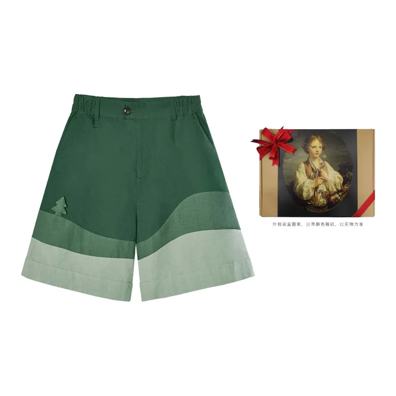 VALLEYOUTH Casual Shorts Unisex Wilderness Green-4
