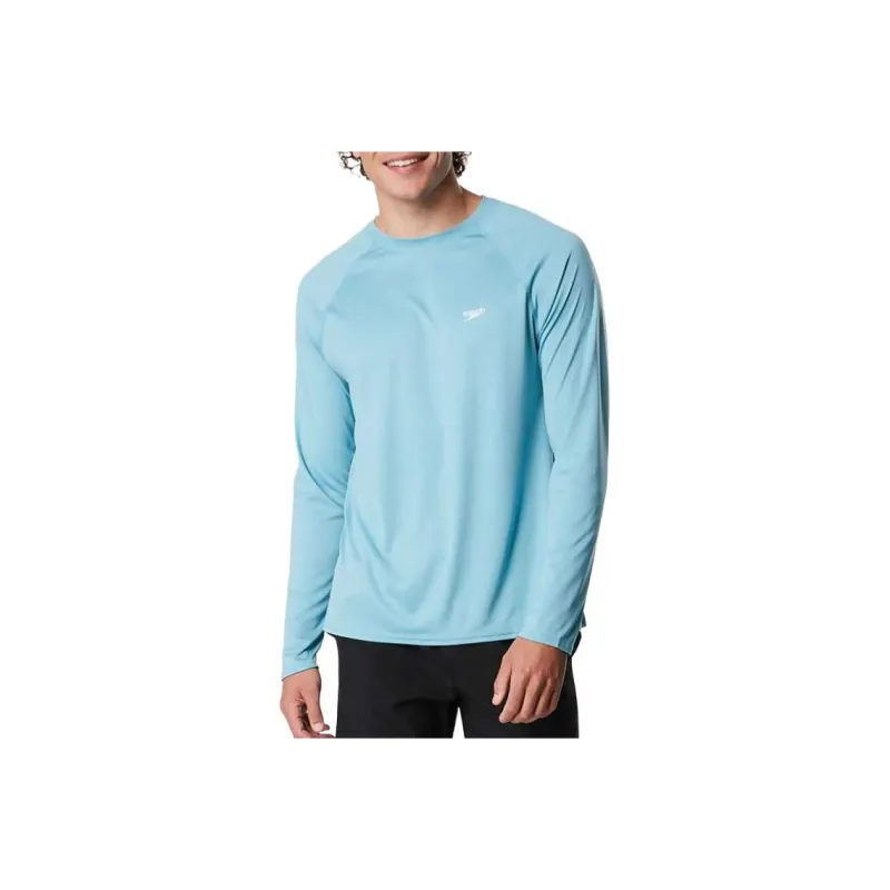 Speedo New Easy Long Sleeve Granite Rashguard Sweatshirt Men's-20