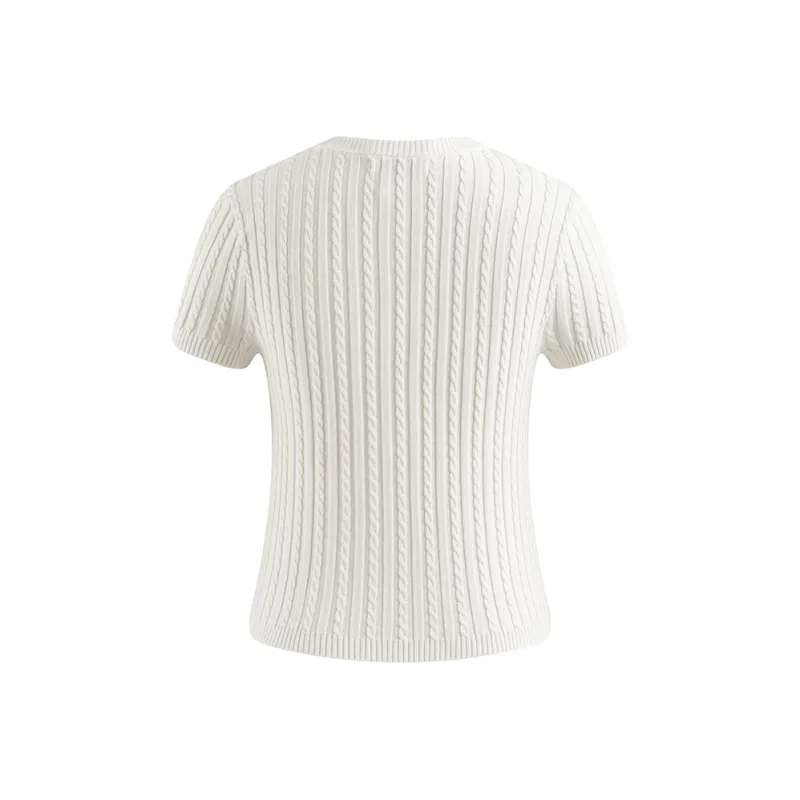 A21 Knitwear Women's Ecru-1