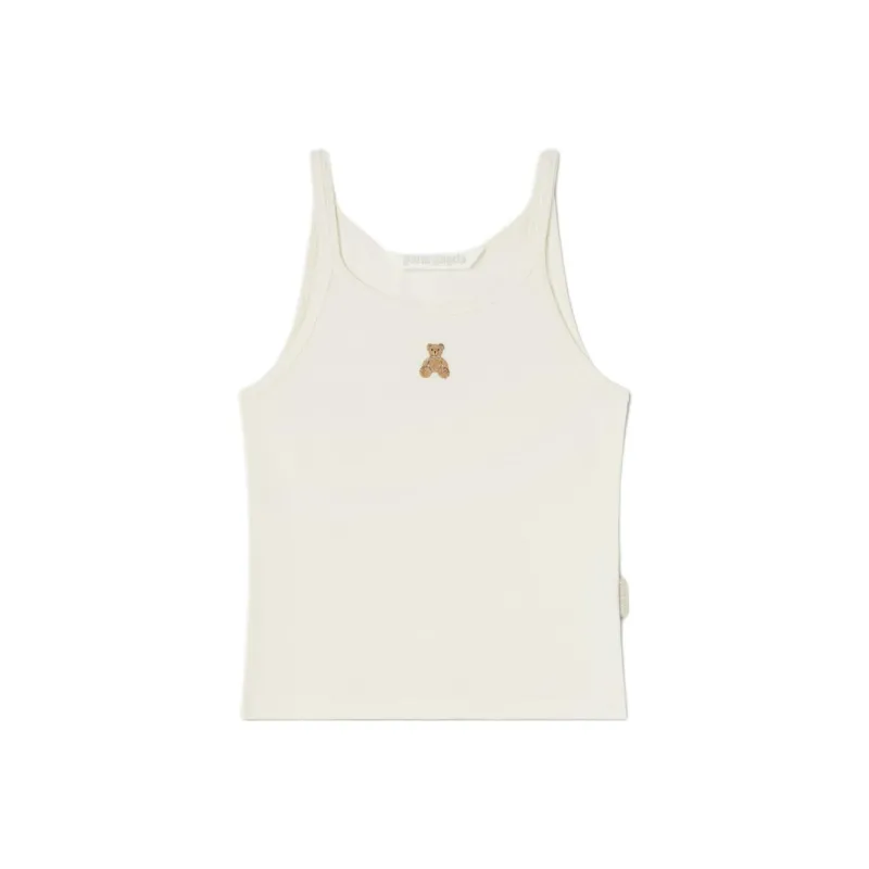 PALM ANGELS Bear In Mind Tank Top-0