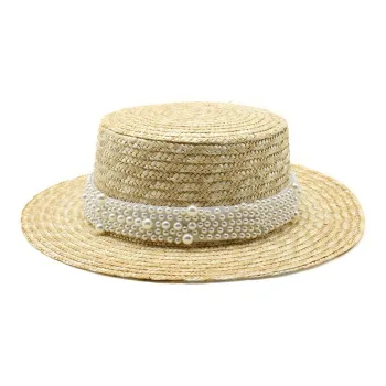 BEPOP Straw Woven Top Hats Women's