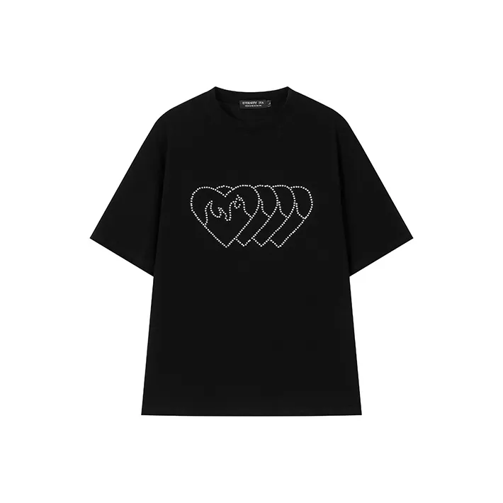 ETERNITY ITA Straight T-Shirt Unisex Black-0