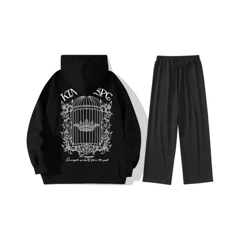 Kingsgspc Sweatshirt Set Unisex-0