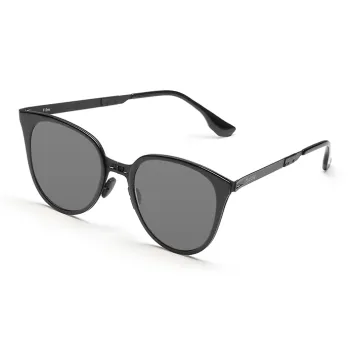 BUBBLE Metal And Plastic Cat Eye Sunglasses Unisex