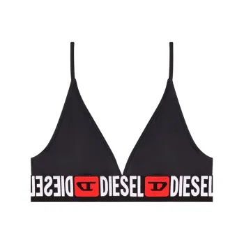 DIESEL Logo Printed Swimsuit Top