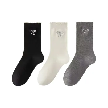LUNNIFEIYA Mid Calf Socks Women's Combo Set