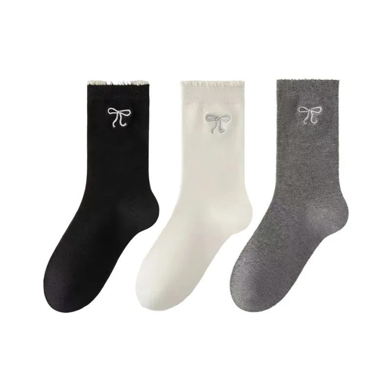 LUNNIFEIYA Mid Calf Socks Women's Combo Set-0