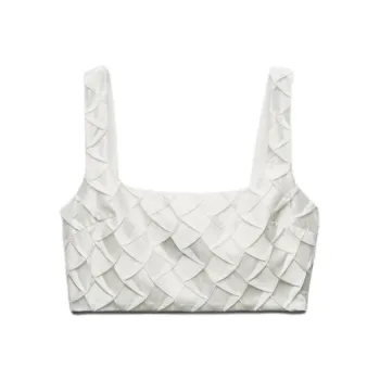 ZARA Tank Tops Women's White
