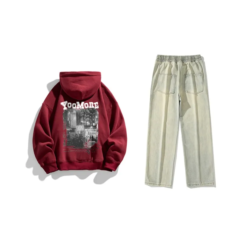 YooMore Sweatshirt Sets Unisex-12