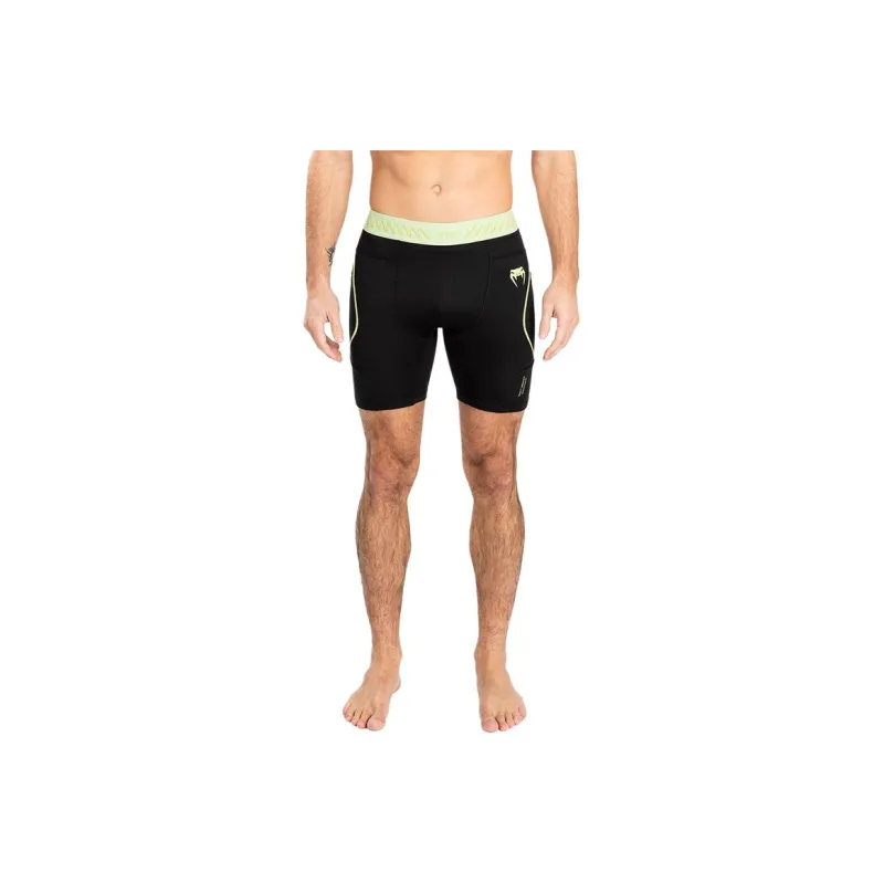 VENUM Sports Shorts Men's Black Yellow-0
