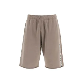 MM6 Maison Margiela Logo Printed Bermuda Shorts