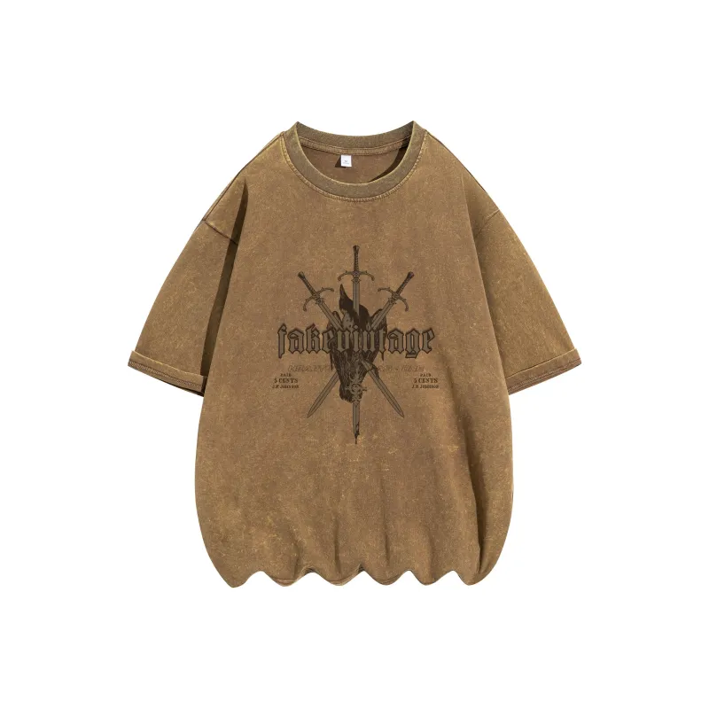 FAKE VINTAGE T Shirts Unisex-6