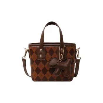 BLAKE FLEETO PU Shoulder Bag, Crossbody Bag, Handbag Regular Women's Coffee
