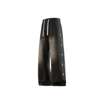 Warrior Huichao Riding The Wind Collection Casual Pants Unisex Black