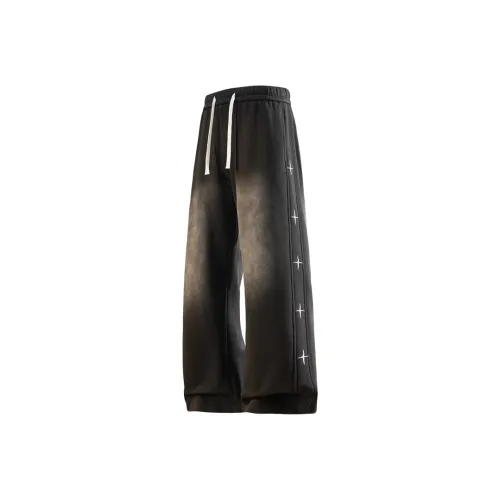 Warrior Huichao Riding The Wind Collection Casual Pants Unisex Black