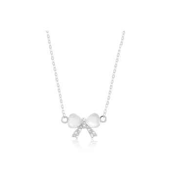 HAPPY BEAN Glass Cat Eye Necklaces Women's