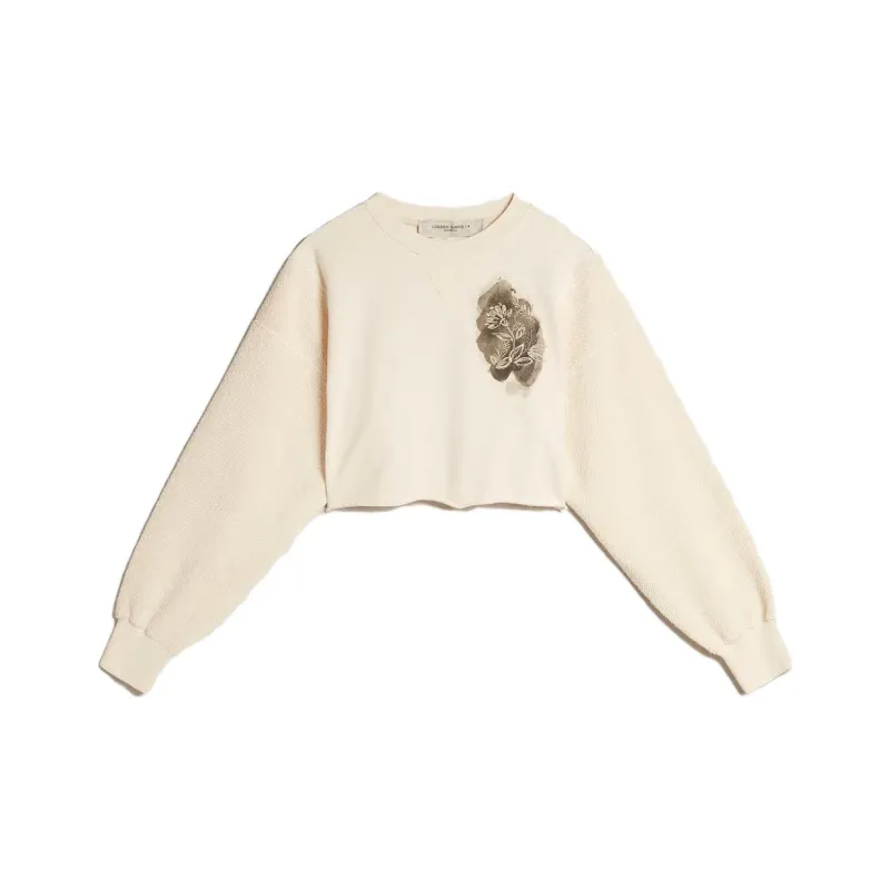 Golden Goose Toile De Jouy-embroidered Sweatshirt-0