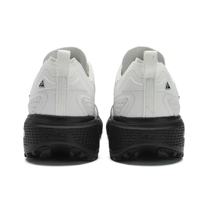 FILA Athletics Cushioning, Slip Resistant, Abrasion Resistant, Breathable Low Top Outdoor Shoes Women's White-3