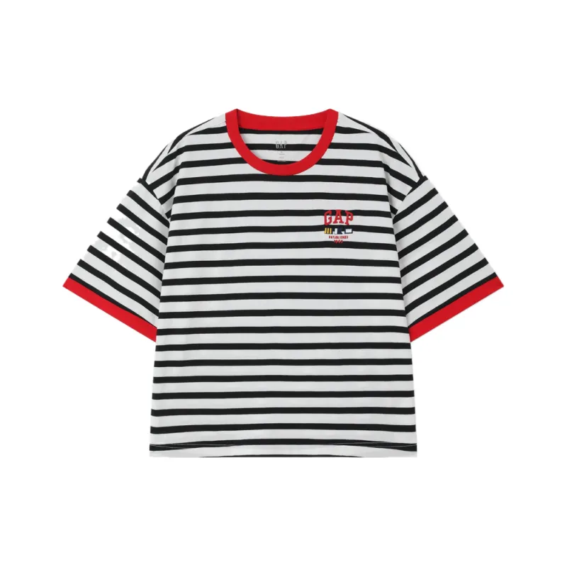 GAP Drop Shoulder Sleeve T Shirt Women's-0