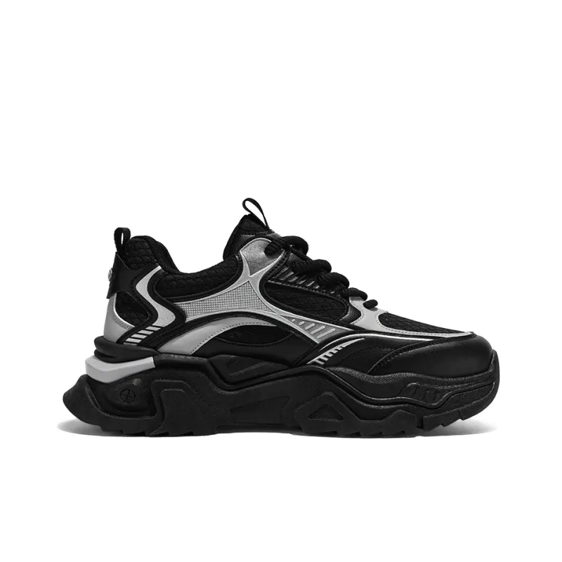 OFFER AITR Cushioning, Slip Resistant, Lightweight Low Top Chunky Sneakers Men's-1