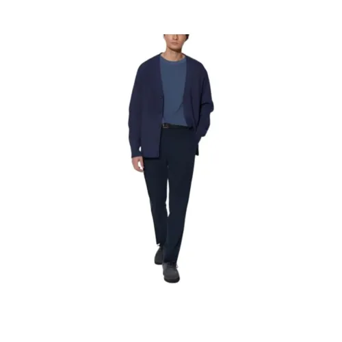 UNIQLO Casual Pants Men's Deep Sea Blue