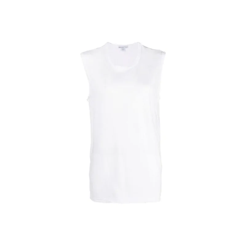 JAMES PERSE Tank Tops Women's White-0