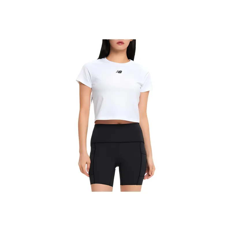 New Balance T Shirt Women's White-0