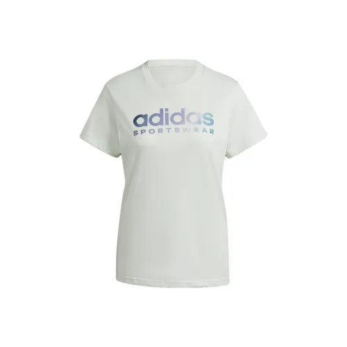 Adidas Clothing T Shirts Women's White