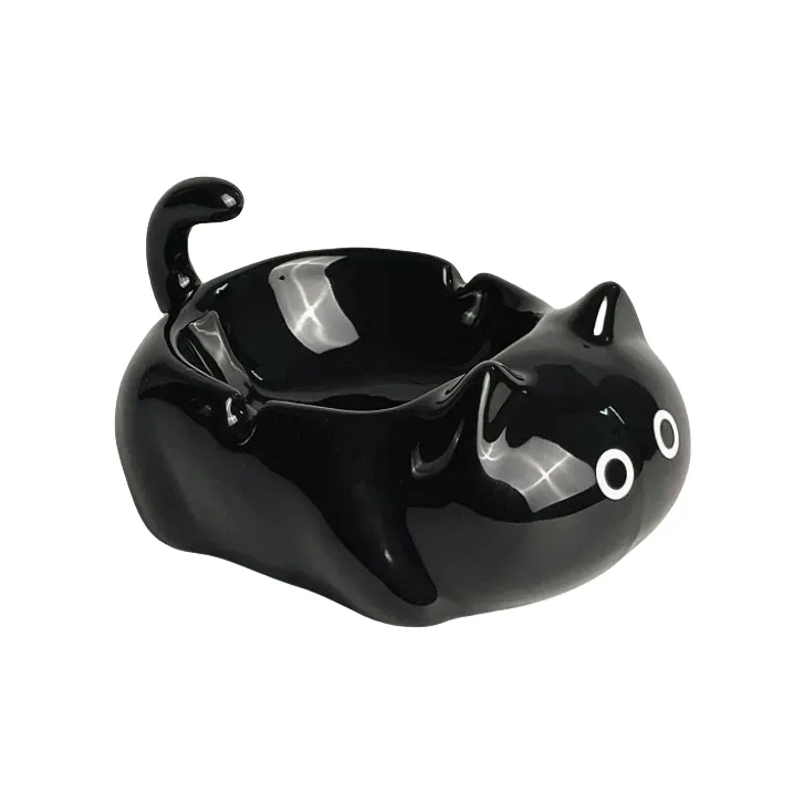 Meter Cat Control Black Cat Couple Ornament, Small And Refined-2