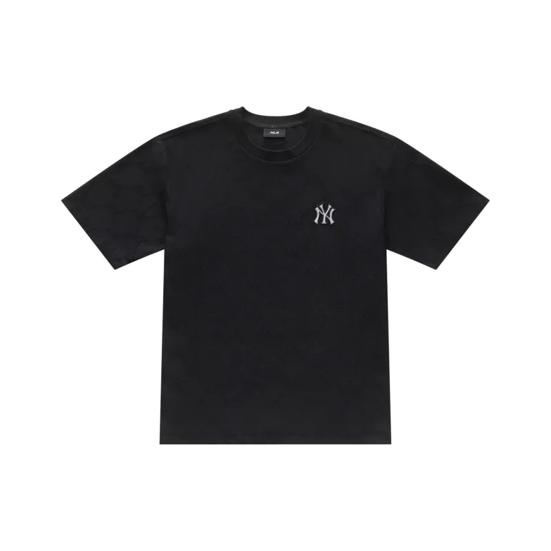 MLB MONOGRAM Collection New York Yankees SS25 T Shirt Unisex Black-0