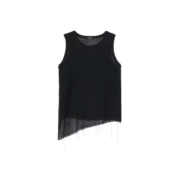 Yohji Yamamoto Tank Top Women's Black