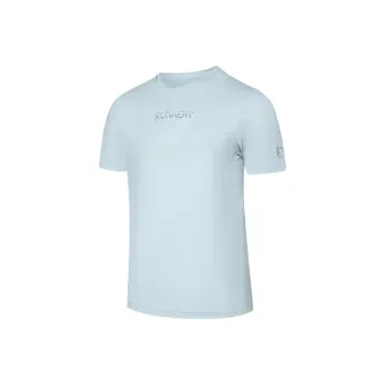 QIAODAN T Shirt Men's Clear Sky Blue