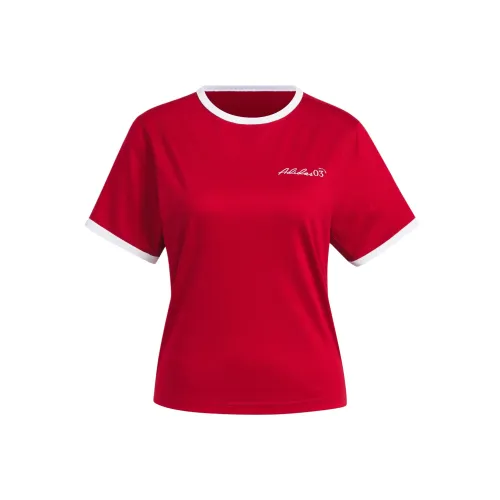 Adidas VERBIAGE T Shirt Women's Victory Red