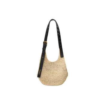 LOEWE Raffia Hobo Bag Shoulder Bag Trumpets Women's