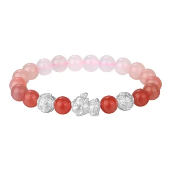 Zheng Baifu Natural Agate Bracelets Women's